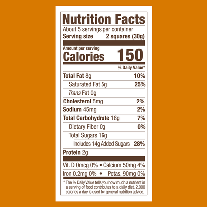 Ghirardelli Milk Chocolate Caramel Squares 5.32oz