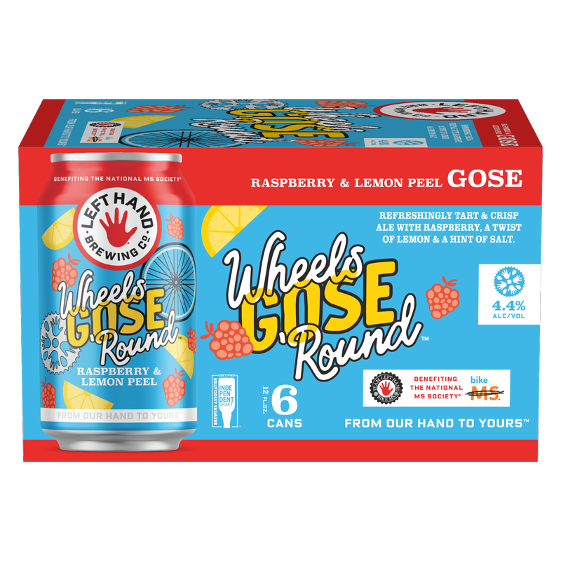 Left Hand Brewing Co. Wheels Gose 'Round 6pk 12oz Can