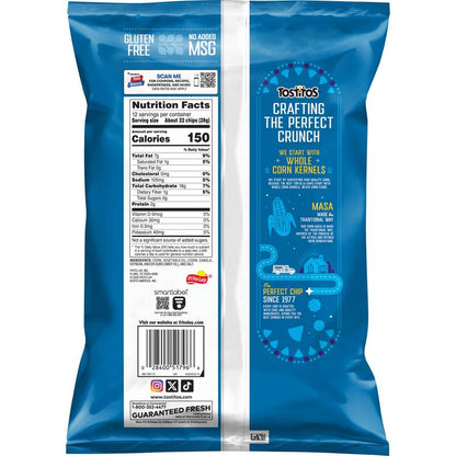 Tostitos Bite Size Rounds Corn Tortilla Chips 12oz
