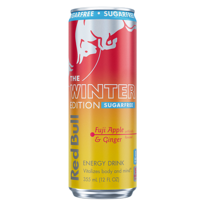 Red Bull Sugar Free Winter Edition Fuji Apple & Ginger Energy