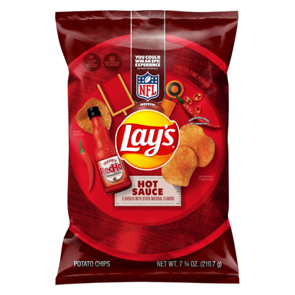 Lay's Potato Chips Hot Sauce Lay's – BevMo!