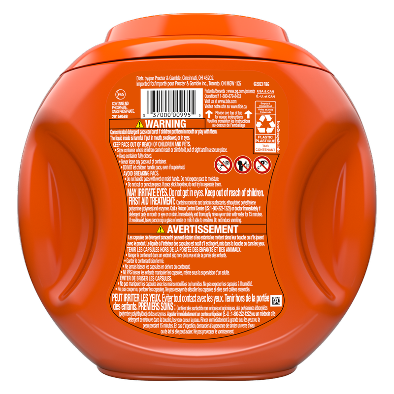 Tide PODS Liquid Laundry Detergent Pacs Original Scent 42ct