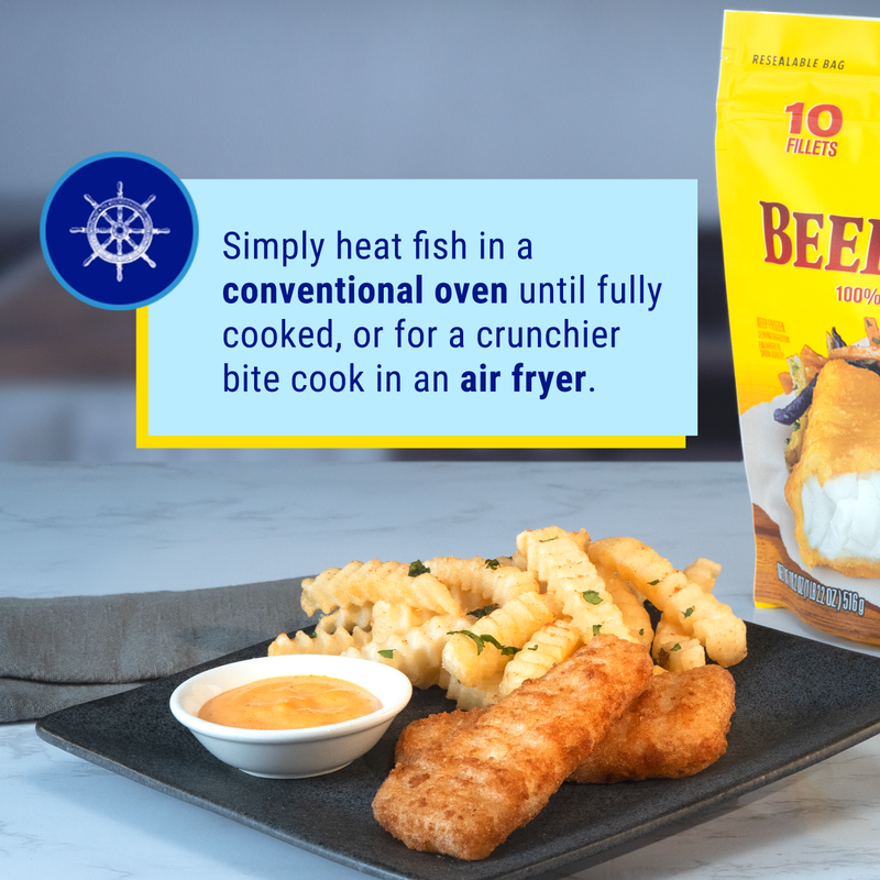Gorton's Beer Battered Frozen Fish Fillets - 18.2oz