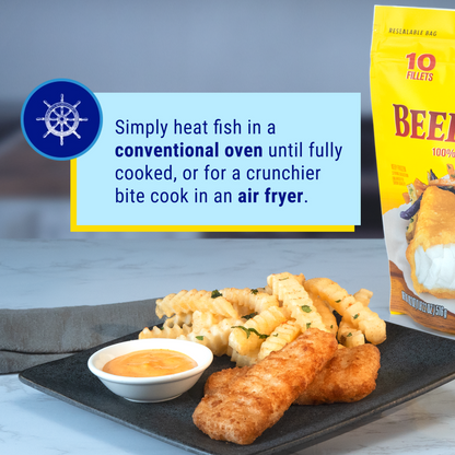 Gorton's Beer Battered Frozen Fish Fillets - 18.2oz
