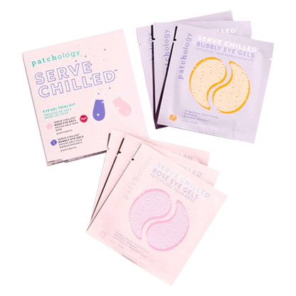 Patchology Serve Chilled Eye Gel Trial Kit 6ct