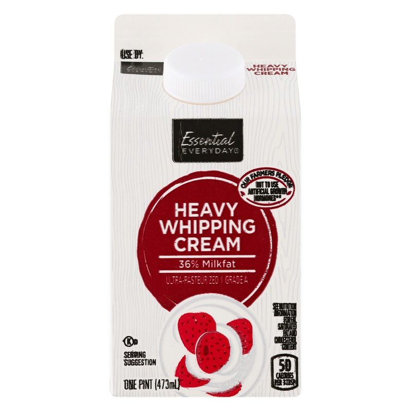 Essential Everyday Heavy Whipping Cream 16oz Ctn