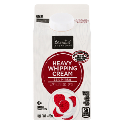 Essential Everyday Heavy Whipping Cream 16oz Ctn