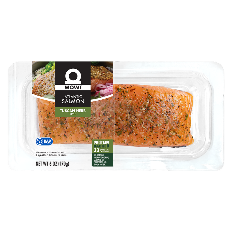 MOWI Tuscan Herb Salmon (Frozen) - 6oz