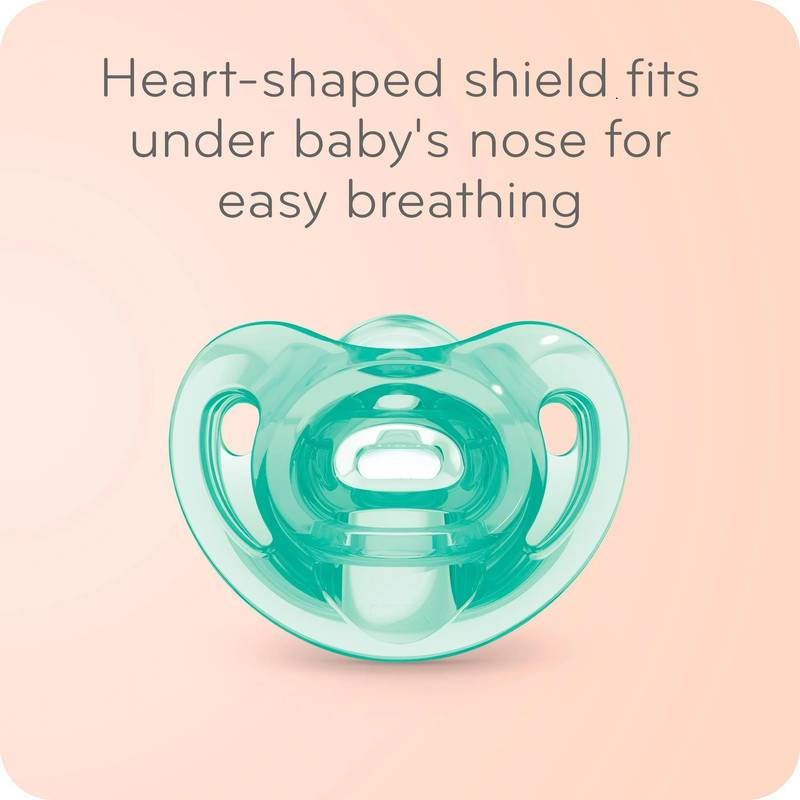 NUK Comfy™ Orthodontic Pacifiers, 0-6M, Neutral, Unisex, 3 Pack