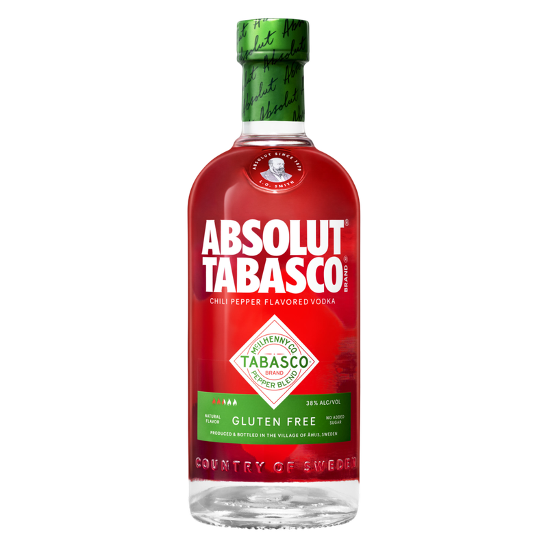 Absolut Tabasco Chili Vodka 750ml
