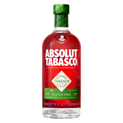 Absolut Tabasco Chili Vodka 750ml