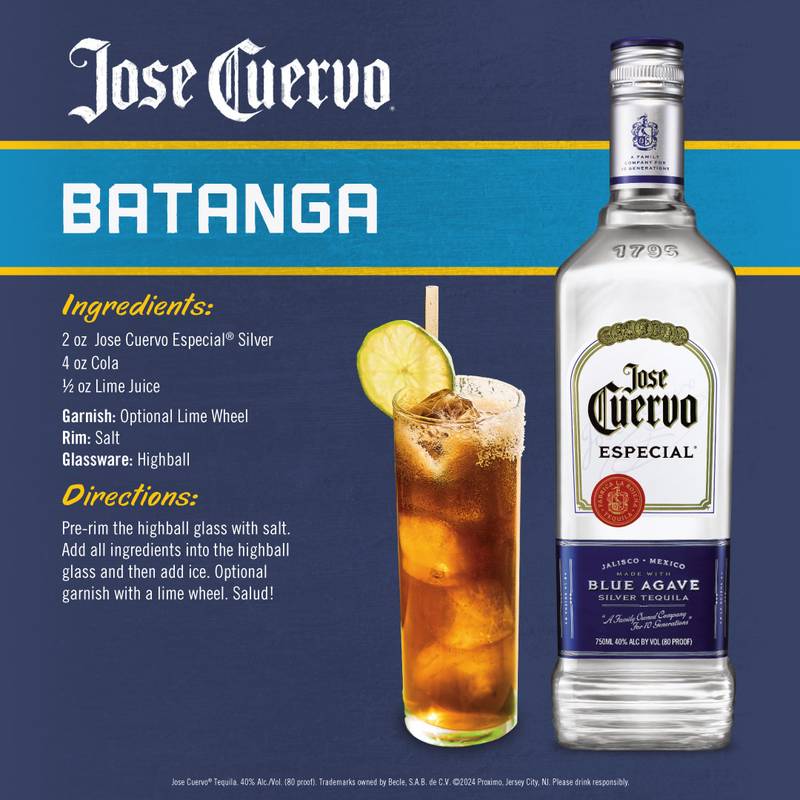 Jose Cuervo Especial Silver with Margarita Mix Tequila