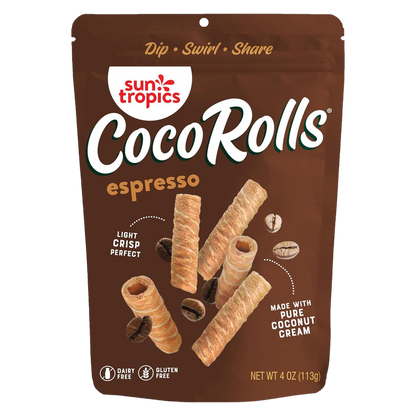 Sun Tropics CocoRolls Espresso, 4oz - Sun Tropics – BevMo!