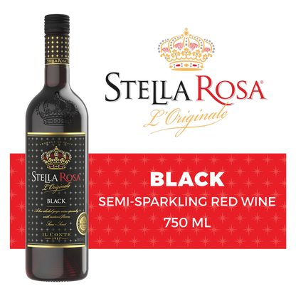 Stella Rosa Black Semi-Sweet Red Wine 750 ml
