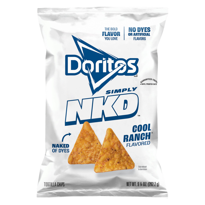 Doritos Simply NKD Tortilla Chips Cool Ranch, 9.25oz