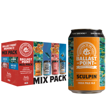 Ballast Point Mix Pack 12pk 12oz Can