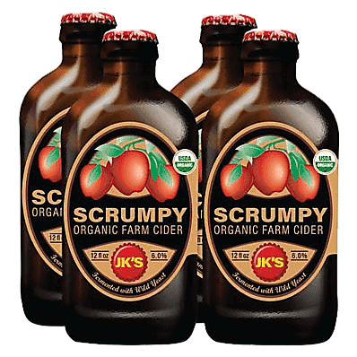JK's Scrumpy Organic Farm Cider 4pk 12oz Btl