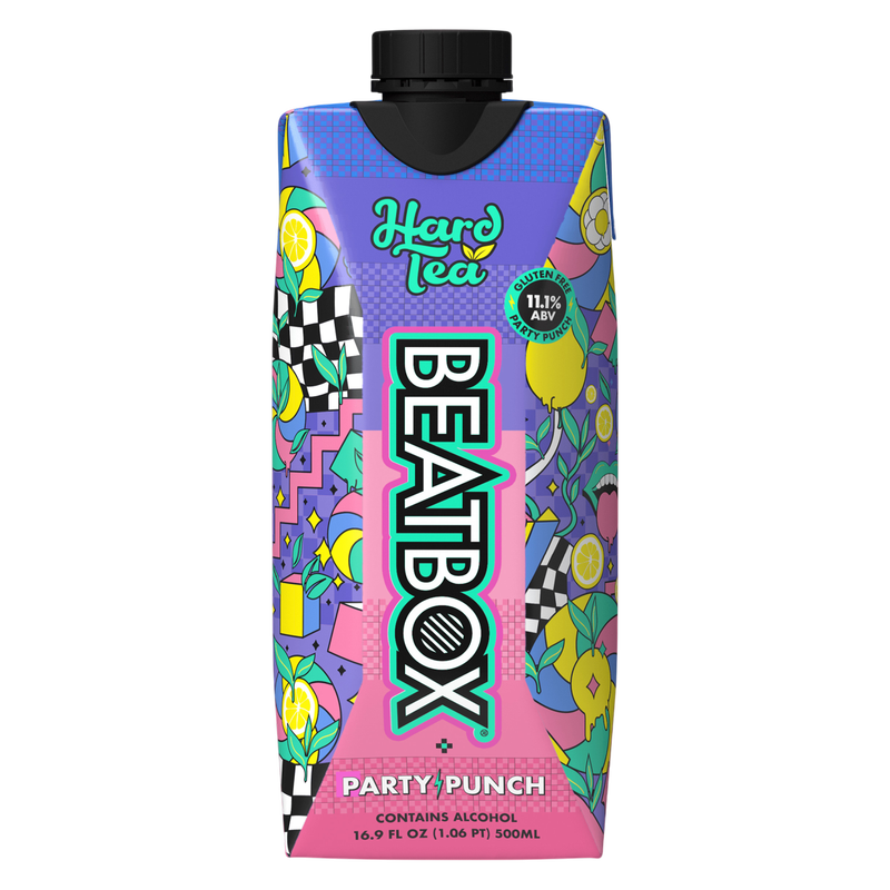 BeatBox Hard Tea 500ml  11.1% ABV Wine-Based