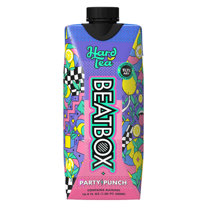 BeatBox Hard Tea 500ml  11.1% ABV Wine-Based