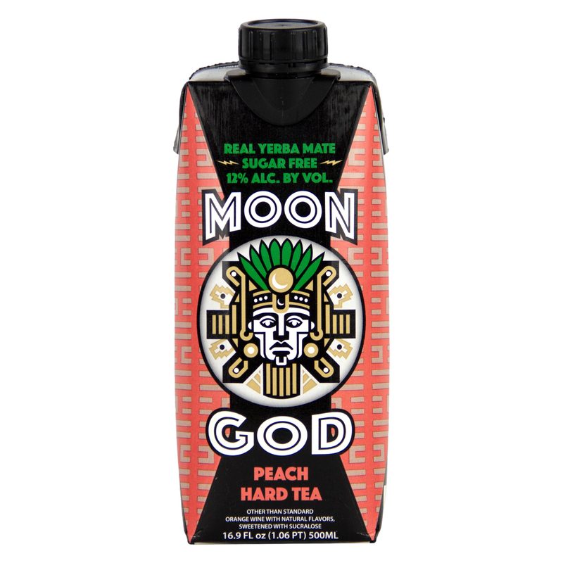 Moon God Peach Hard Tea 500ml
