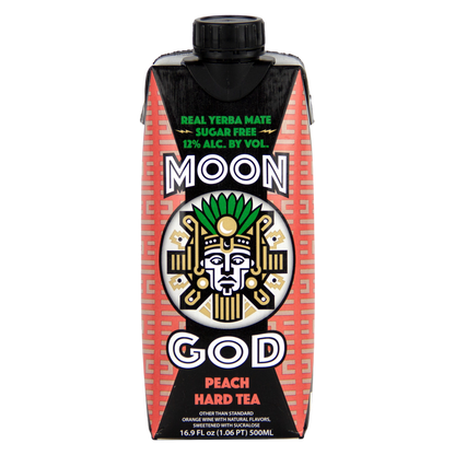 Moon God Peach Hard Tea 500ml