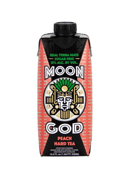 Moon God Peach Hard Tea 500ml