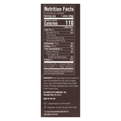 Basically Sweet Heat Beef Stick, 1oz