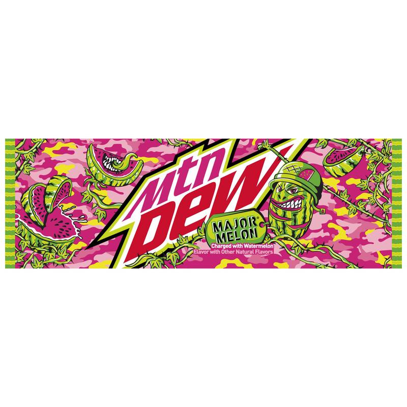 Mountain Dew Major Melon 12pk 12oz Can
