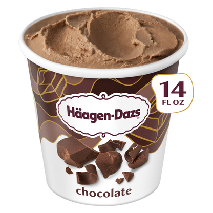 Haagen-Dazs Chocolate Ice Cream, 14oz. - Haagen-Dazs – BevMo!