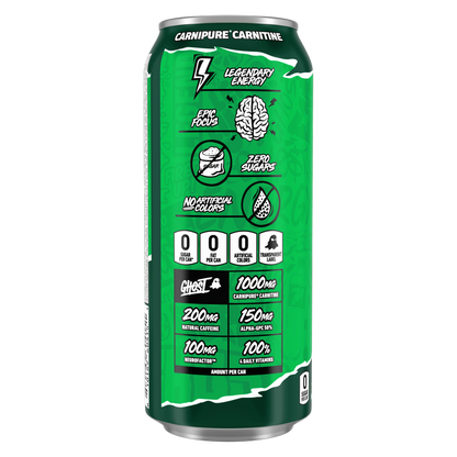 GHOST Energy Zero Sugar 7UP Lemon-Lime 16oz Can