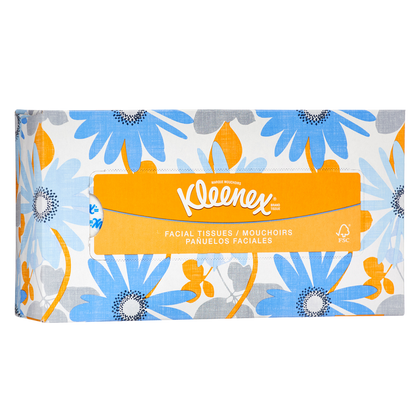 Kleenex White Facial Tissues 100ct