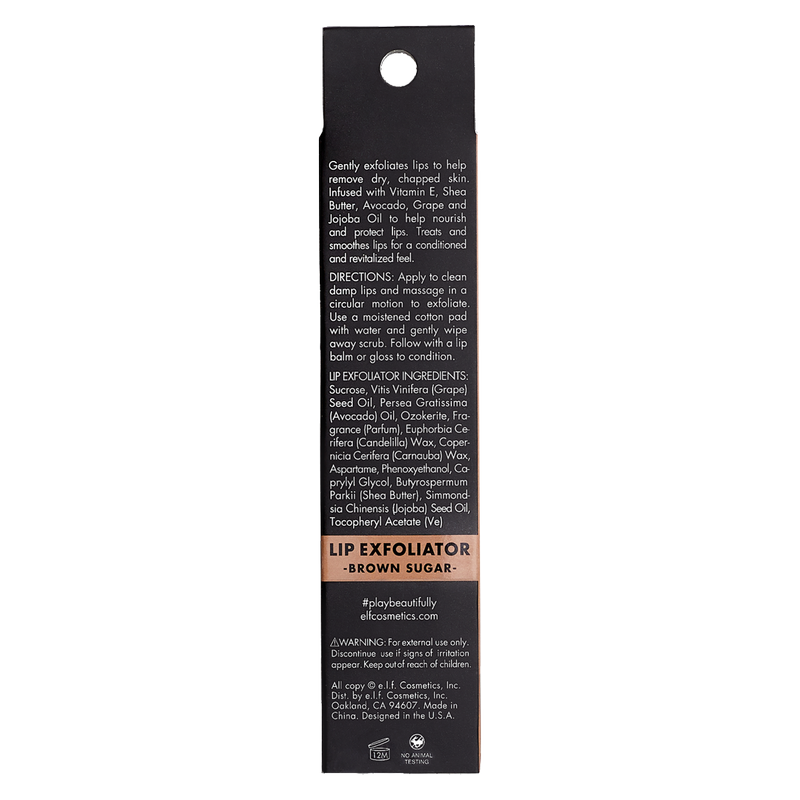 e.l.f. Brown Sugar Lip Exfoliator 0.16oz
