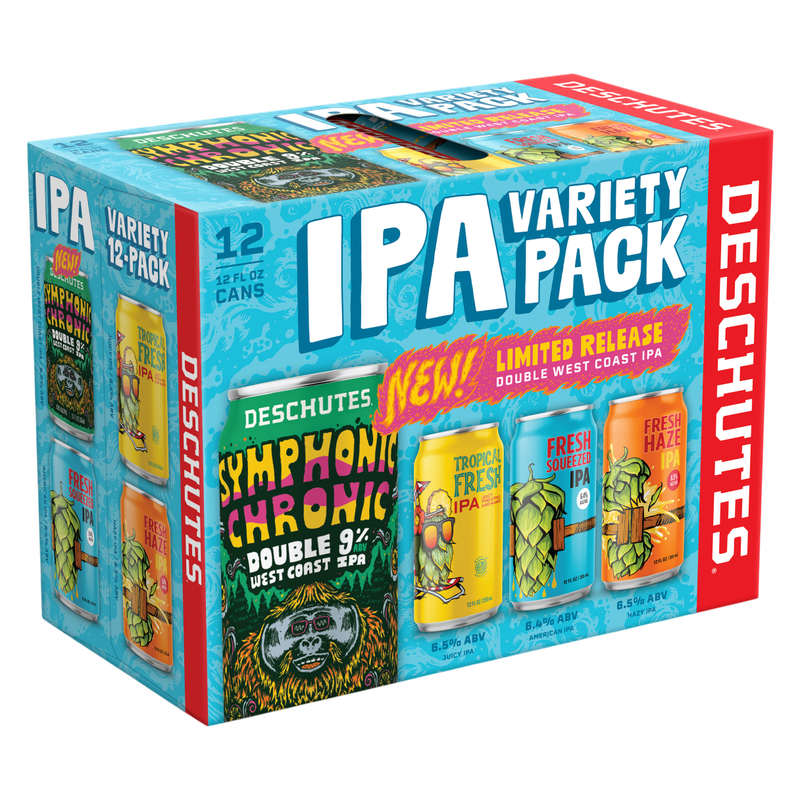 Deschutes Fresh Pack Variety 12pk 12oz Can