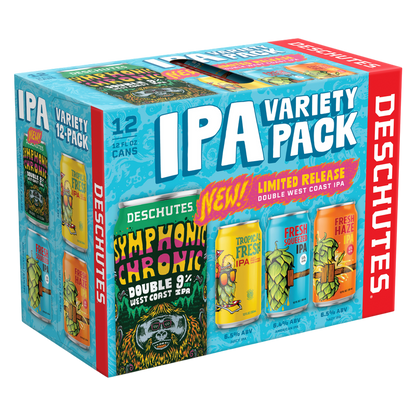 Deschutes Fresh Pack Variety 12pk 12oz Can