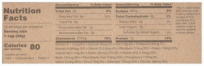 Vital Farms Pasture-Raised Extra Large Eggs - 12ct