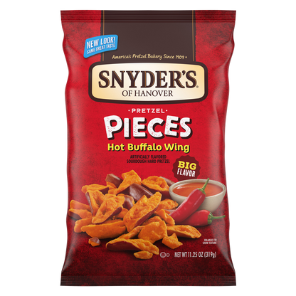 Snyder's Hot Buffalo Wing Pretzel Pieces 11.25oz