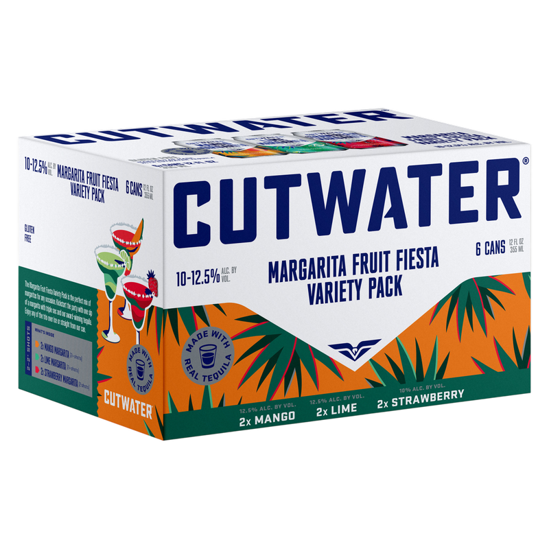 Cutwater Fruit Fiesta 6pk 12oz Can 10% ABV