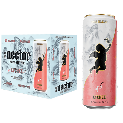 Nectar Hard Seltzer - Lychee 6pk 12oz Can 4.8% ABV