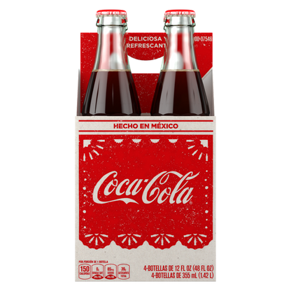 Mexican Coca-Cola 4pk 12oz Btl- XL