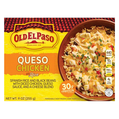 Old El Paso Queso Chicken with Rice Bowl 9oz