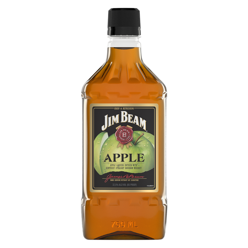 Jim Beam Apple Bourbon Whiskey 750 ml (70 Proof)