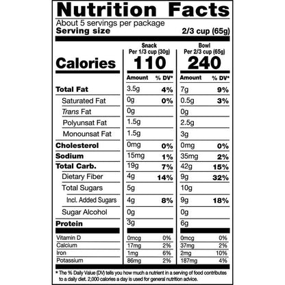 KIND Healthy Grains Granola, Cinnamon Oat Granola with Flax Seeds, 11 oz