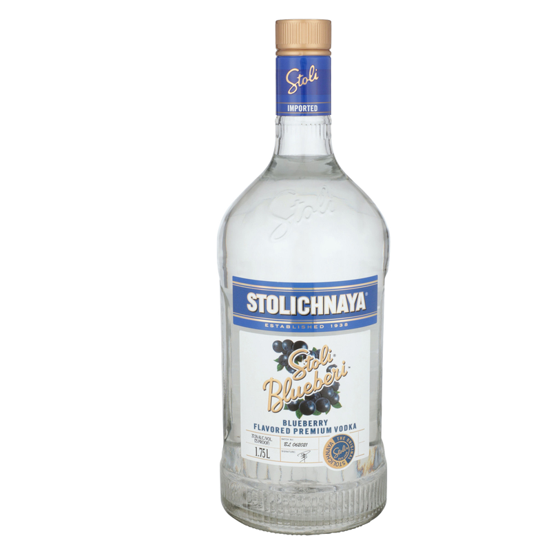 Stoli Blueberi Vodka 1.75L (75 Proof) - Stoli – BevMo!
