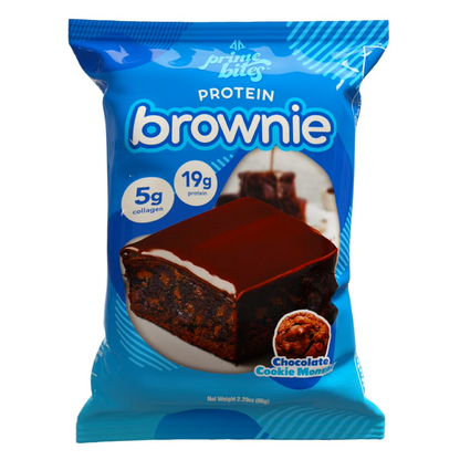 Prime Bites Protein Brownie, Chocolate Cookie Monster,  2.29 oz