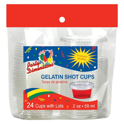 Gelatin Shot Cups 24ct