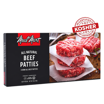 Meal Mart Kosher Beef Patties 4ct/16oz