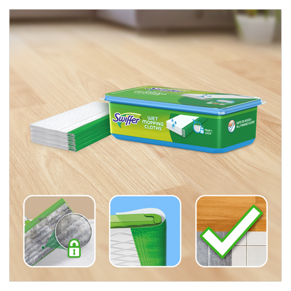 Swiffer Sweeper Wet Sweeping Cloths 24ct