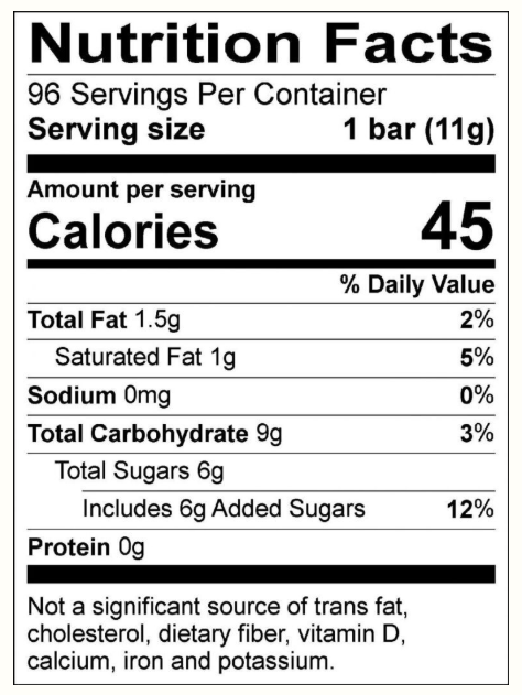 Charleston Chew Vanilla Candy Bar 1.87 Oz