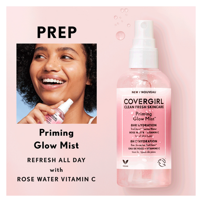 Covergirl Clean Fresh Skincare Priming Glow Mist 3.3oz