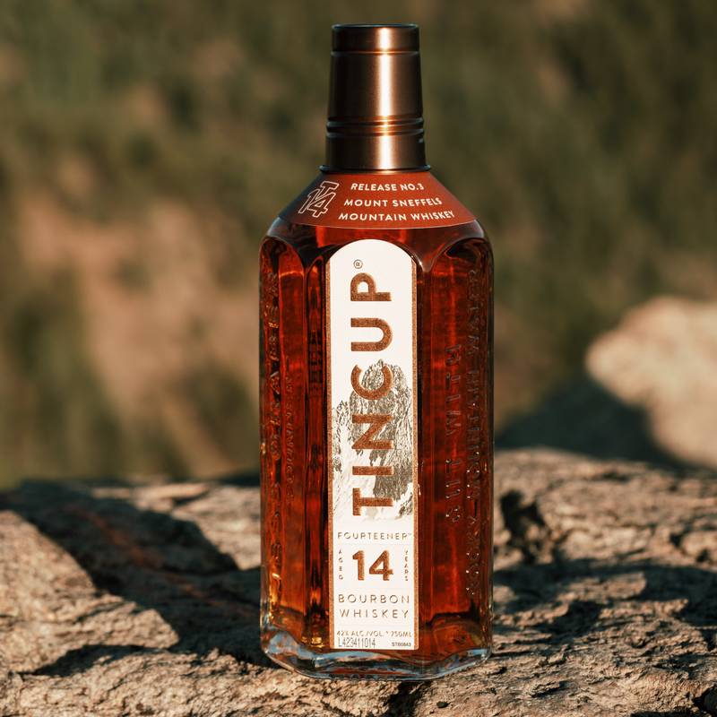 Tincup 14 Year Bourbon 750ml (84 Proof) - Tincup – BevMo!